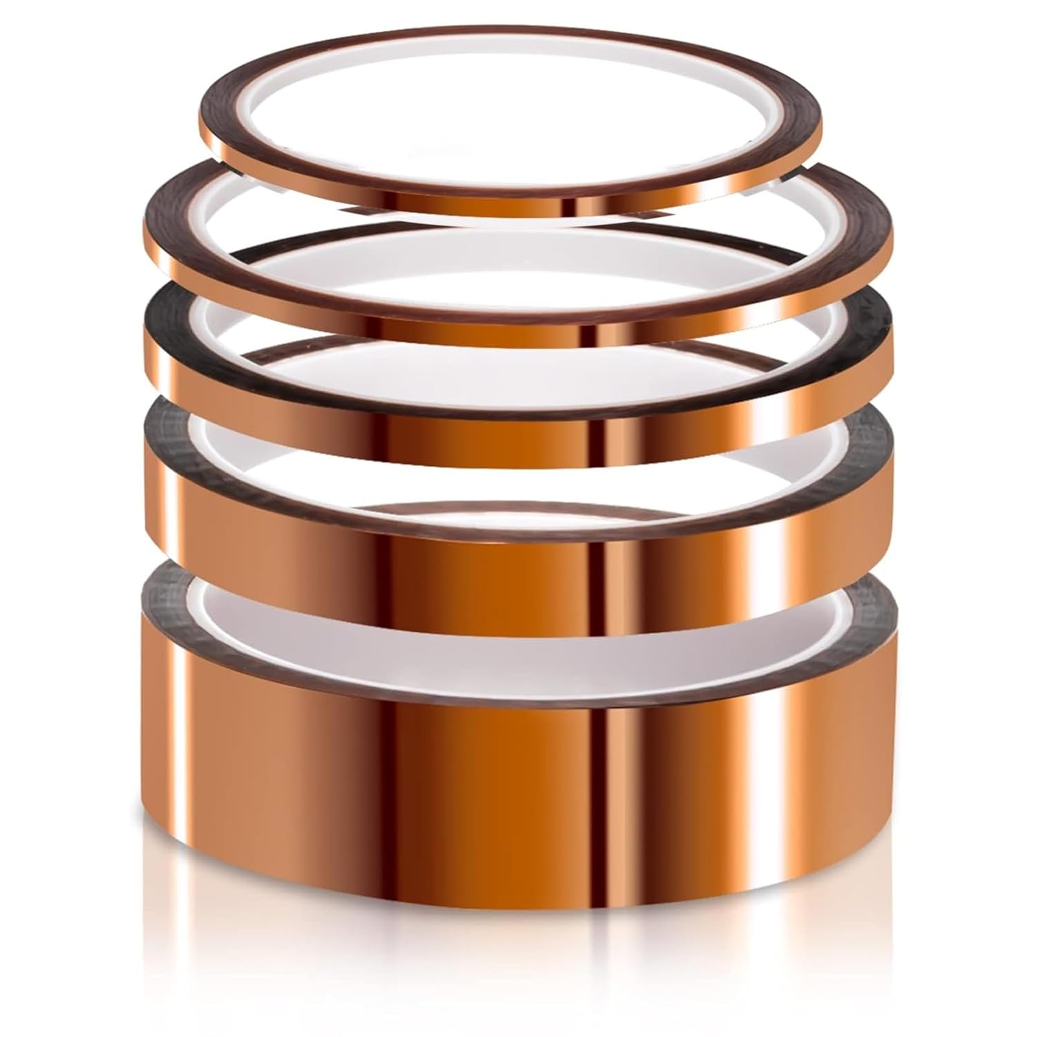 Clear Gold Finger Kapton Tape - Transparent Polyimide Film Option